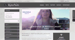 Desktop Screenshot of kultanalle.fi