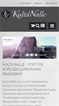 Mobile Screenshot of kultanalle.fi